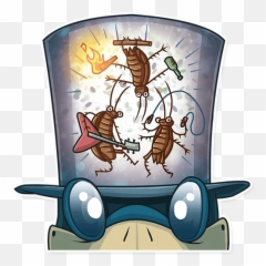 Cockroach Telegram Stickers Sticker Search - Plague Doctor Emoji,Cockroach Emoji