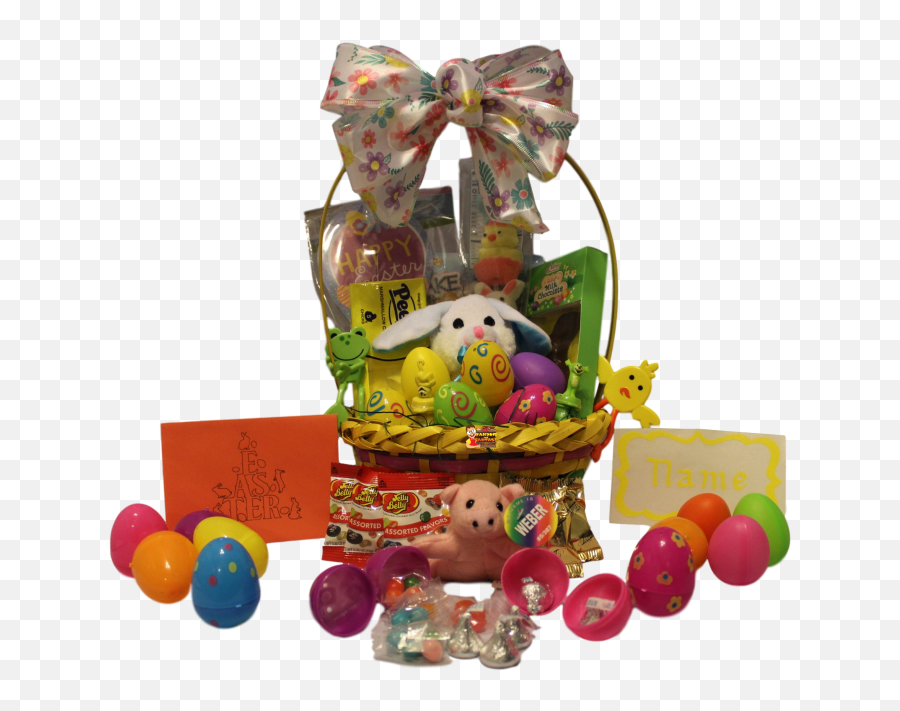 Rick And Morty Gift Basket - Easter Emoji,Emoticon Easter Basket