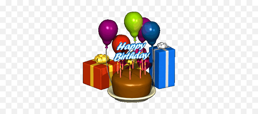 Happy Birthday Gifs Animated Wishes For Birthday - Happy Birthday Gift Download Emoji,Happy Birthday Animated Emoji