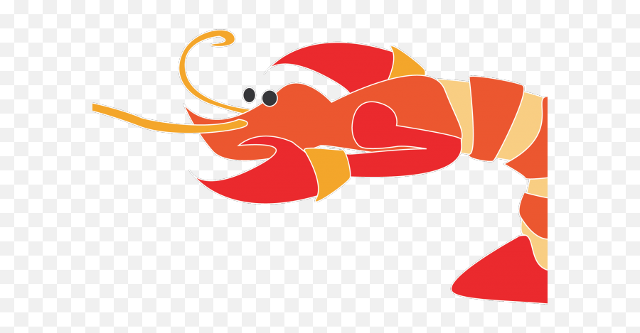 Crawfish Clipart Shrimp - Shrimp Png Download Full Size Big Emoji,Shrimp Emoji