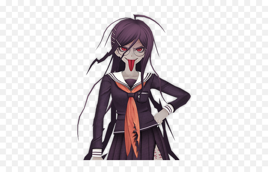 Genocide Jack - Toko Fukawa Blushing Emoji,Kyoko Kirigiri Emotions