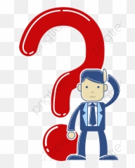 Cartoon Question Mark Clipart - Cartoon Emoji,Emojis De Signos De Interrogacion