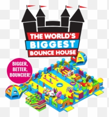The Big Bounce America - The Worldu0027s Biggest Bounce House Bouncy Castle Logo Emoji,Bouncy Emoticon