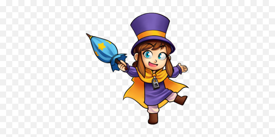 A Hat In Time Characters - Hat Kid Png Emoji,Queen Of Emotions Hat