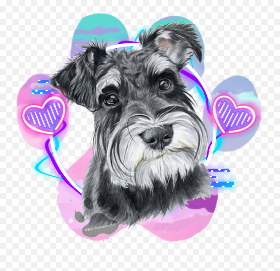 Trending - Miniature Schnauzer Emoji,Schnauzer Emoji