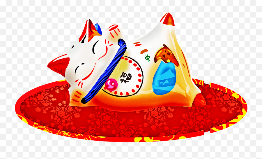 Maneki Neko Clipart - Lovely Emoji,Neko Emoji
