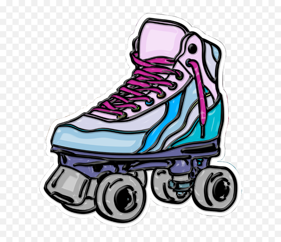 Roller - Skates Sticker By Nightrain For Women Emoji,Roller Skates Of Emojis For Boys