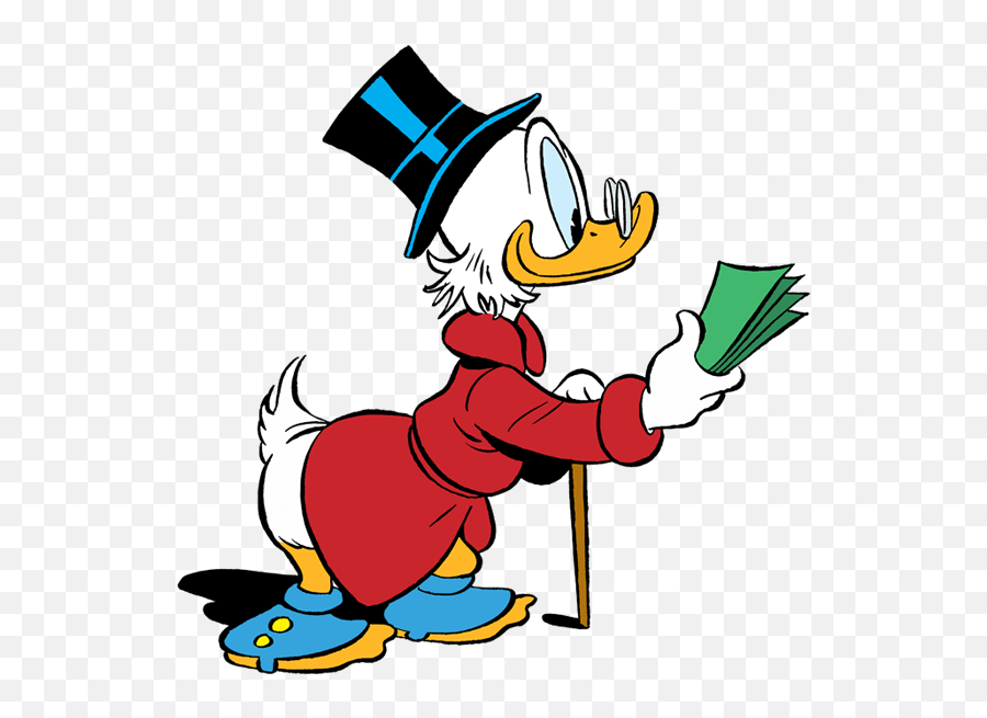 Scrooge Mcduck Donald Duck Mickey Mouse - Scrooge Mcduck Png Emoji,Is Scrooge Mcduck A Red Emoji