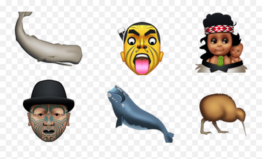 Worlds First Maori Emoji App,Male Emoji