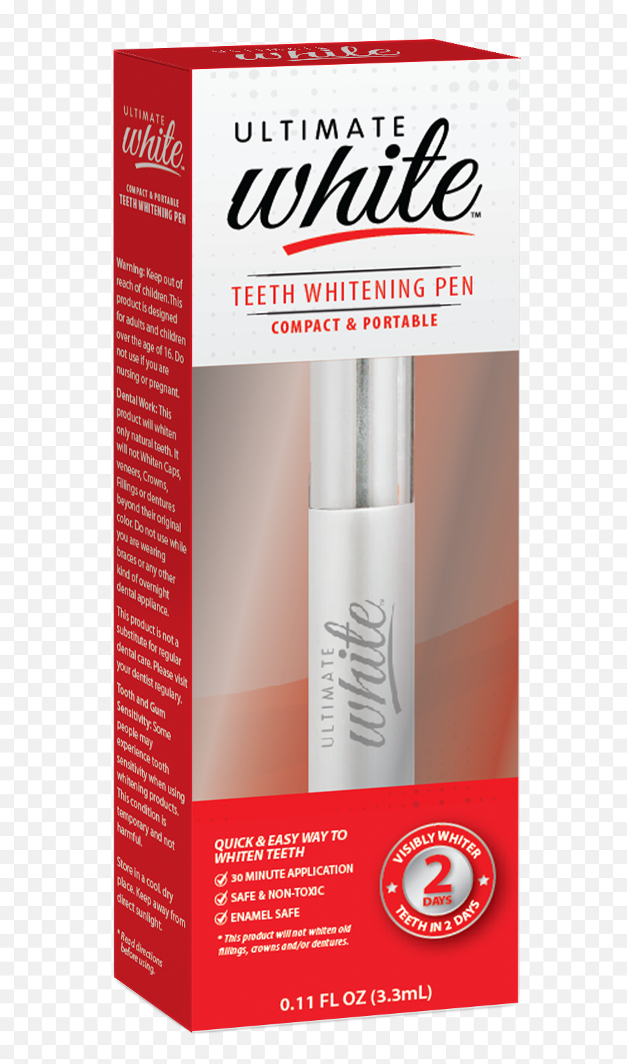 Ultimate White Teeth Whitening Pen U2013 Brush Buddies - Teeth Whitening Pens Emoji,Little Emoji Smiling With Teeth