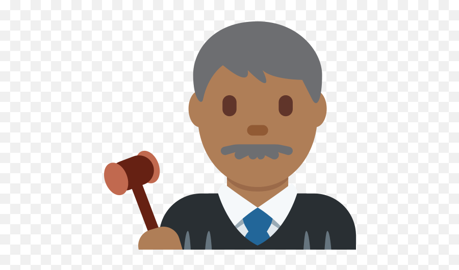 Man Judge Emoji With Medium - Gwanghwamun Gate,Justice Emoji