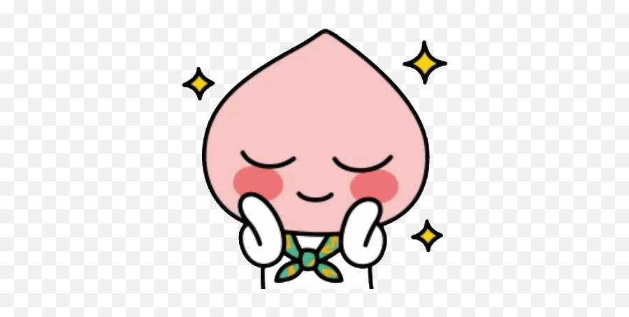 Cute Kakao Emoji,Kakaotalk Apeach Emoticon