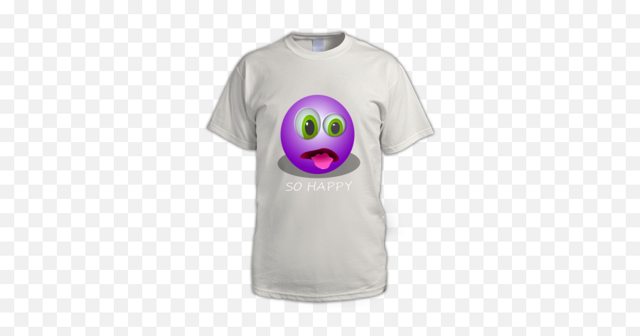 Wrongtshirts Wrong Emo Happy Face At Cotton Cart - Bomb Squad T Shirt Designs Emoji,Emo Emoticons