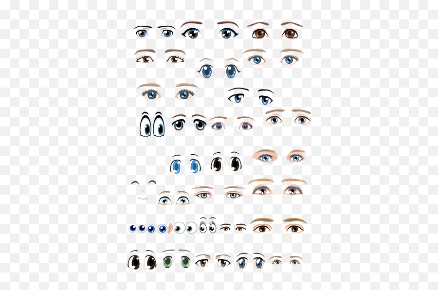 Download Emotional Expressions Various Eyes Png File Hd Emoji,Smiley World Emoji Lollipop Expressions