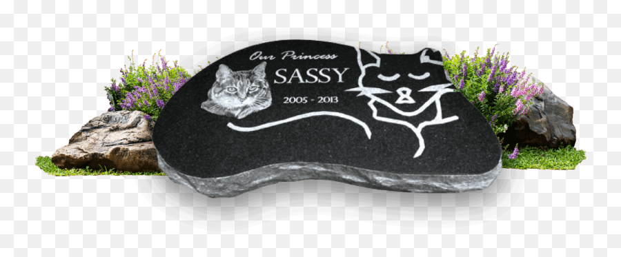 Furever Memorials - Honour Your Pet Treasure The Memories Emoji,Gtanite Stone Emotions Cats