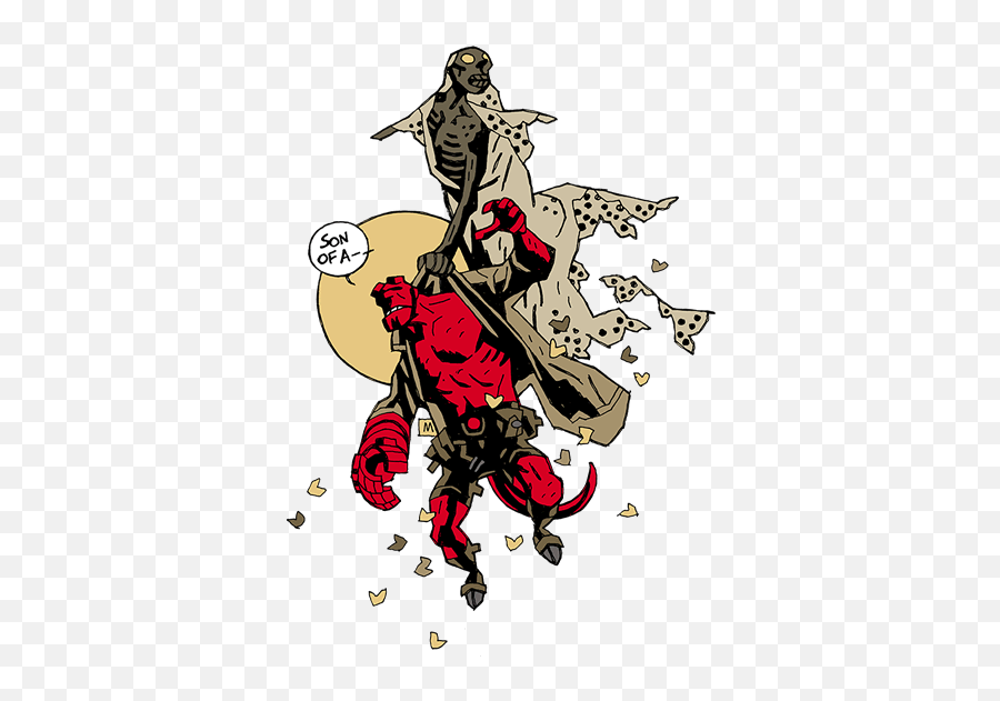 I Love Hellboy Hellboy The Right Hand Of Doom Rcomicbooks Emoji,Brendan Fraser Laugh Emoji