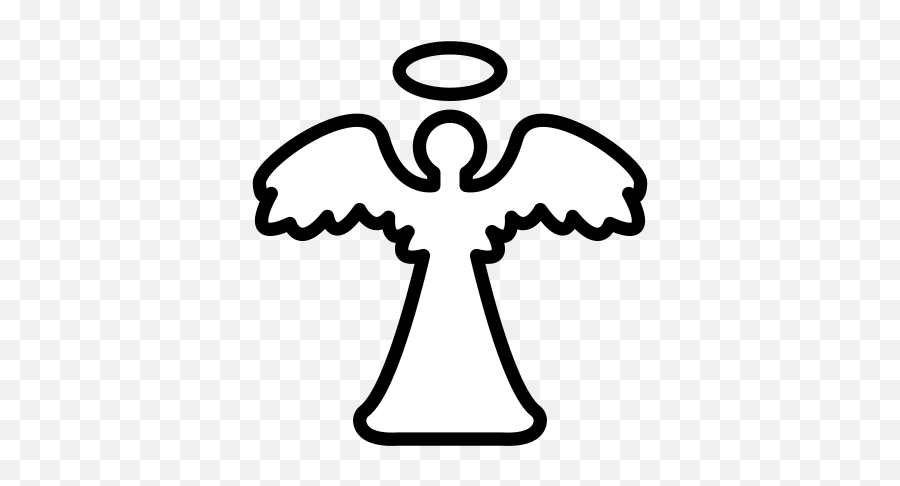 Angel Free Icon Of Selman Icons Emoji,Angel Wings Text Emoticon