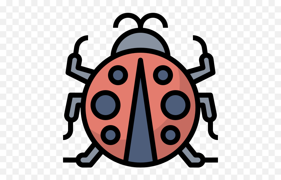 Ladybug - Free Animals Icons Emoji,Beetle Emoji