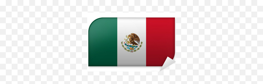 Sticker Flag Of Mexico - Pixersus Emoji,Ered Flag Emoji