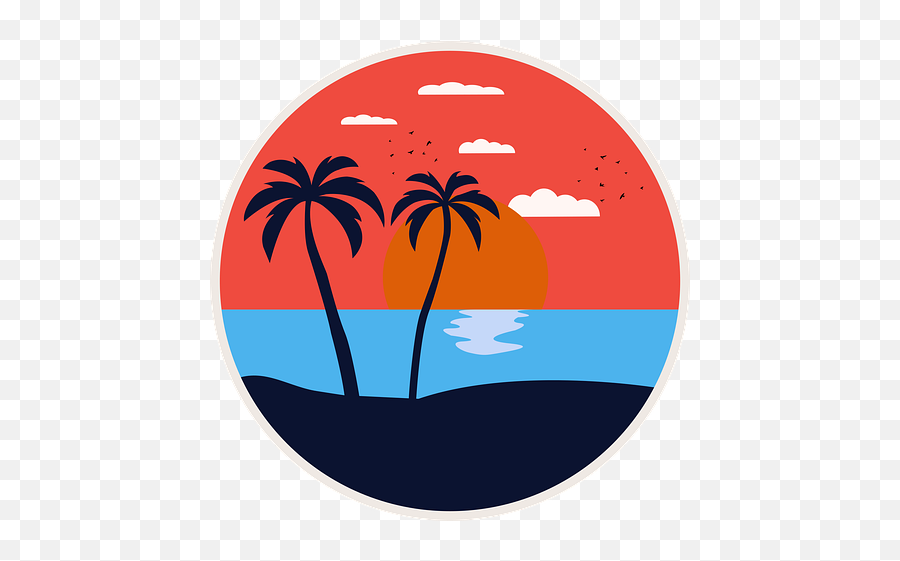 200 Free Summer Icons U0026 Summer Illustrations Emoji,Palm Tree Island Emoji
