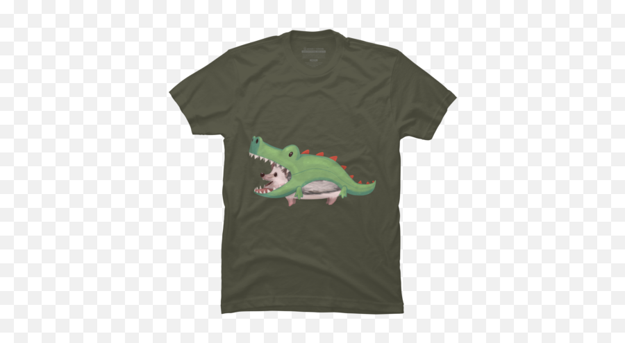 New Crocodile T - Shirts Design By Humans Emoji,Aligator Emoji