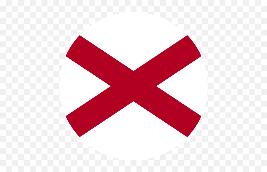 Vector Country Flag Of Alabama - Circle Vector World Flags Emoji,Country Flag Emojis