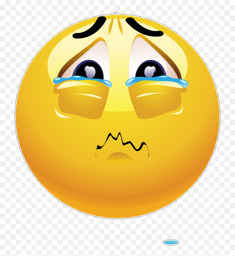 Emoji Decal,Sad But Happy Emoji