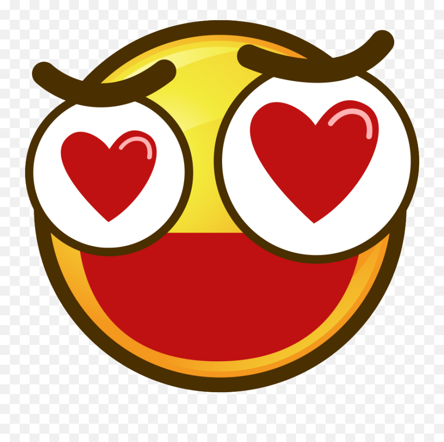 Free Emoji Circle Face Love Png With Transparent Background - Pacific Islands Club Guam,Heart Face Emoji
