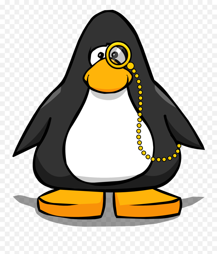 Monocle Club Penguin Wiki Fandom - Club Penguin Penguin Colors Emoji,Monocle Emoji