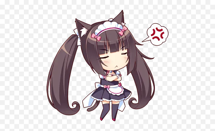 Nekopara Whatsapp Stickers - Nekopara Stickers Whatsapp Emoji,Nekopara Emoticons