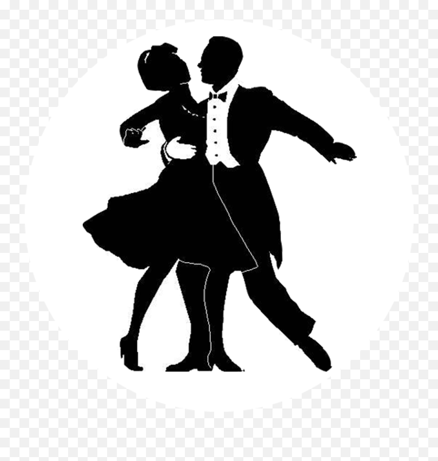 Ballroom Dancer - Silhouette Ballroom Dance Emoji,Salsa Dance Emoji
