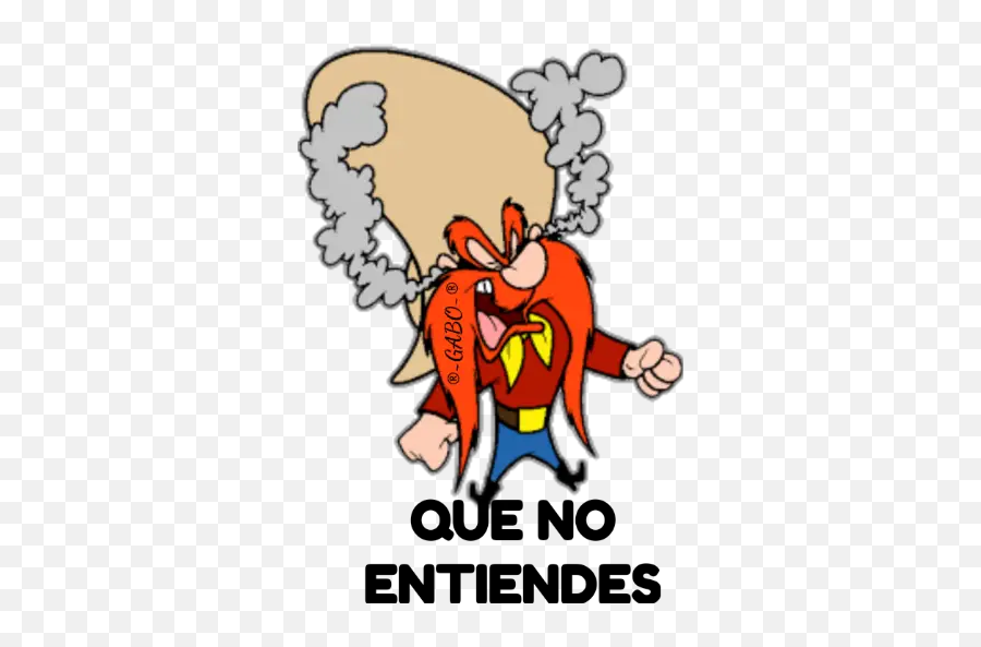 Sam Bigotes Stickers For Whatsapp - Yosemite Sam Emoji,Emojis De Bigote