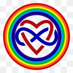 A Visually Refreshing Image That Gracefully Combines My Two - Polyamorie Symbol Emoji,Pride Emotion