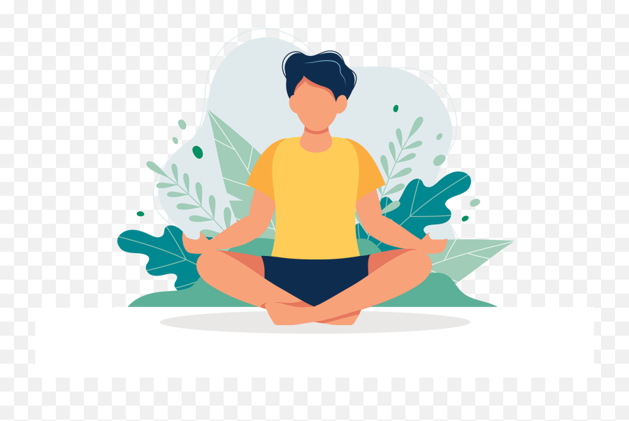 A Beginners Loving - Meditation Animation Man Emoji,Good Meditation For Dealing With Emotions