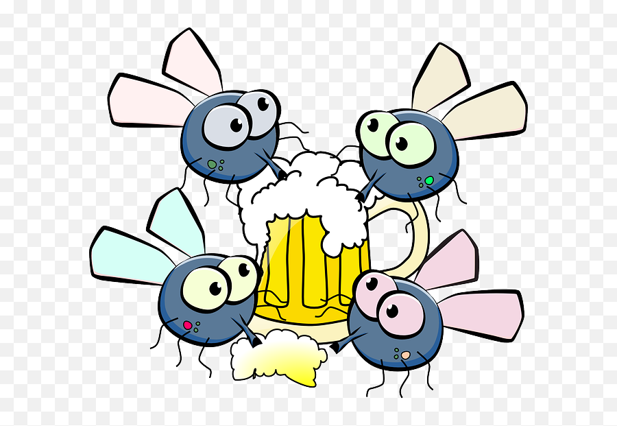Cerveza Imágenes - Fly Drinking Beer Emoji,Tarro Emojis Cerveza