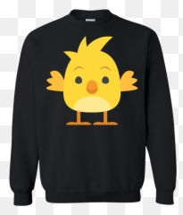 Cute Chick Emoji Sweatshirt - Ford Mustang Christmas Sweater,Cute Shirts Monday - Friday Emojis