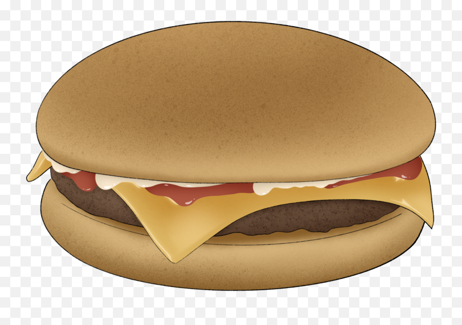 Mcdonalds Cheeseburger Burger Sticker By Stacey4790 - Hamburger Bun Emoji,Mcdonalds Emoji