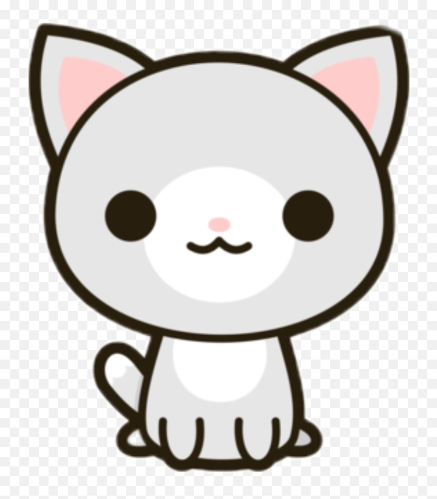 Bongocat - Facil Kawaii Dibujos De Gatos Emoji,Dibujos Kawaii Emojis