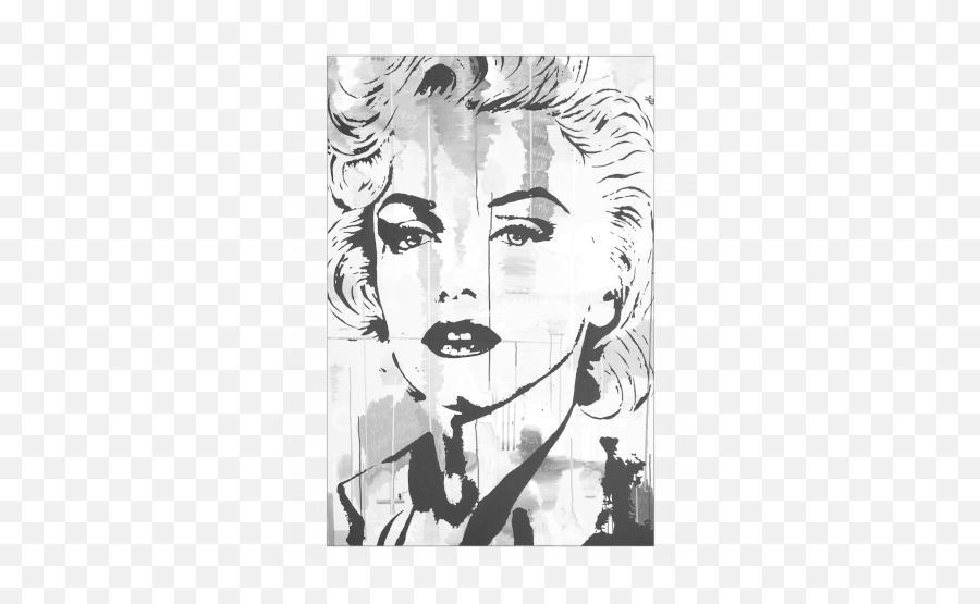 Lukas Avalon - Marilyn Monroe Emoji,Hidden Emotions Art