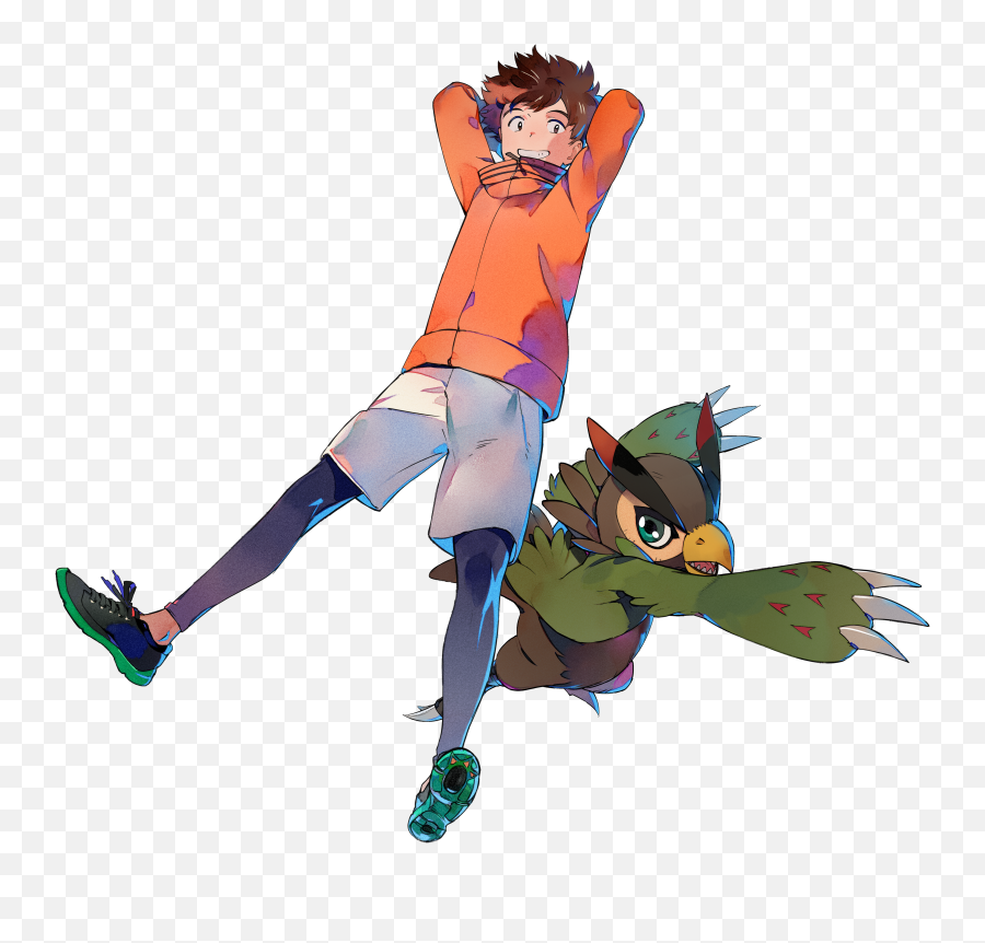 We Also Have High Resolution Artwork For Some Of The - Digimon Survive Characters Emoji,Download Hawkeye Emoji