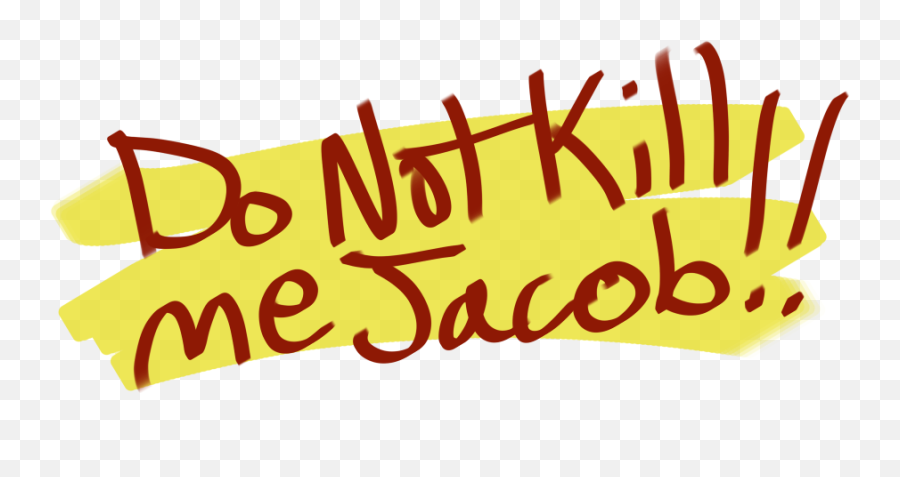Jam Ver - Do Not Kill Me Jacob Game Emoji,Emojis For Bigmen