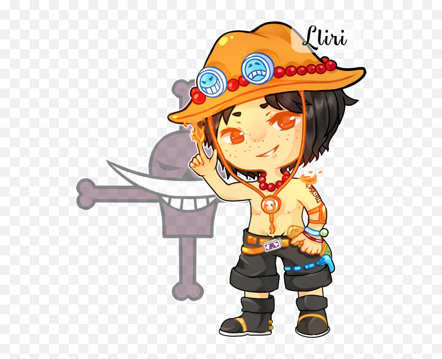 One Piece Whitebeard Flag Clipart - Barba Branca Tatuagem Ace Emoji,Pansexual Flag Emoticon