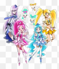 Pretty Cure - Desciclopédia Pretty Cure Glitter Force Emoji,Nichijou Mai Showing Emotion
