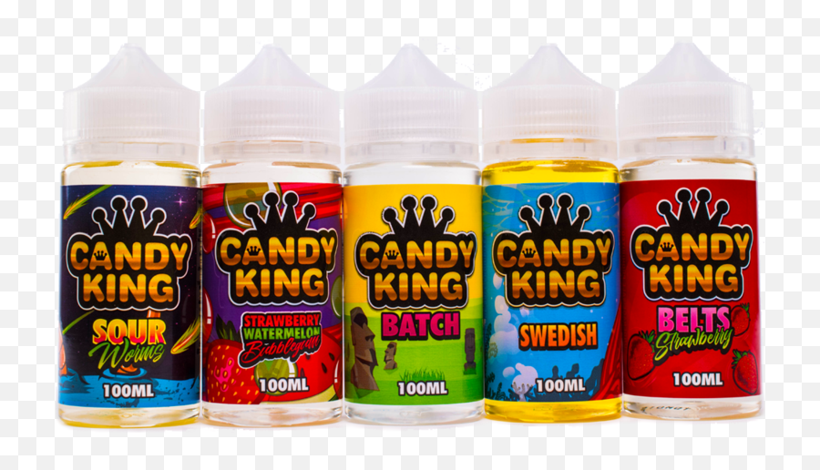 Candy King 100ml - Candy King E Juice Emoji,Emoji Liquids Peach Rings Vape Juice