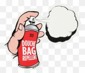 Douche Bag Repellent Sticker - Ketchup Emoji,Douche Emoji