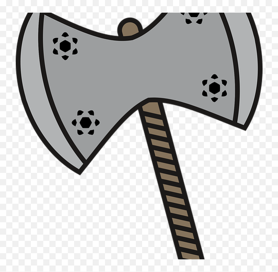 Ax Handle Hack No Background Viking - Cartoon Axe Emoji,Melee Axe Emoticon