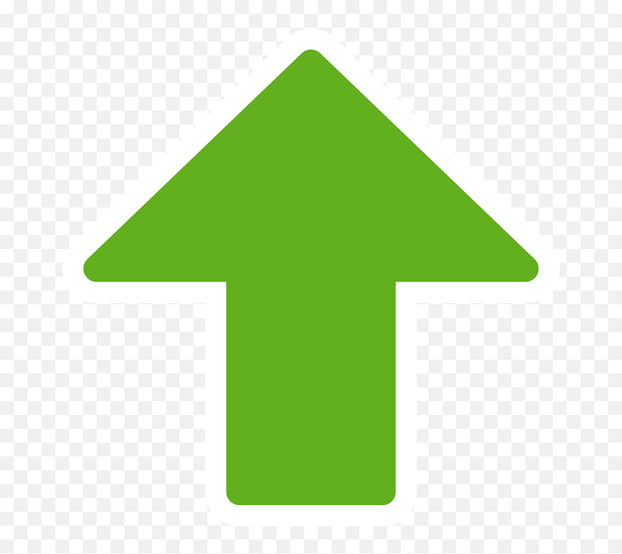 Symbol - Transparent Green Arrow Up Emoji,Green Arrow Emoji