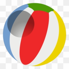 Inflatable Beach Ball Beach Vector Emoji,Beach Ball Emojis