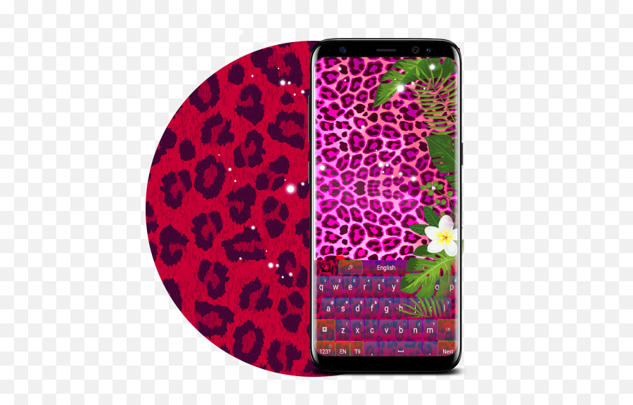 Guepardo Rosado - Tema Para Teclado Apps En Google Play Emoji,Emoticon Mujer Bailando Vestido Rojo