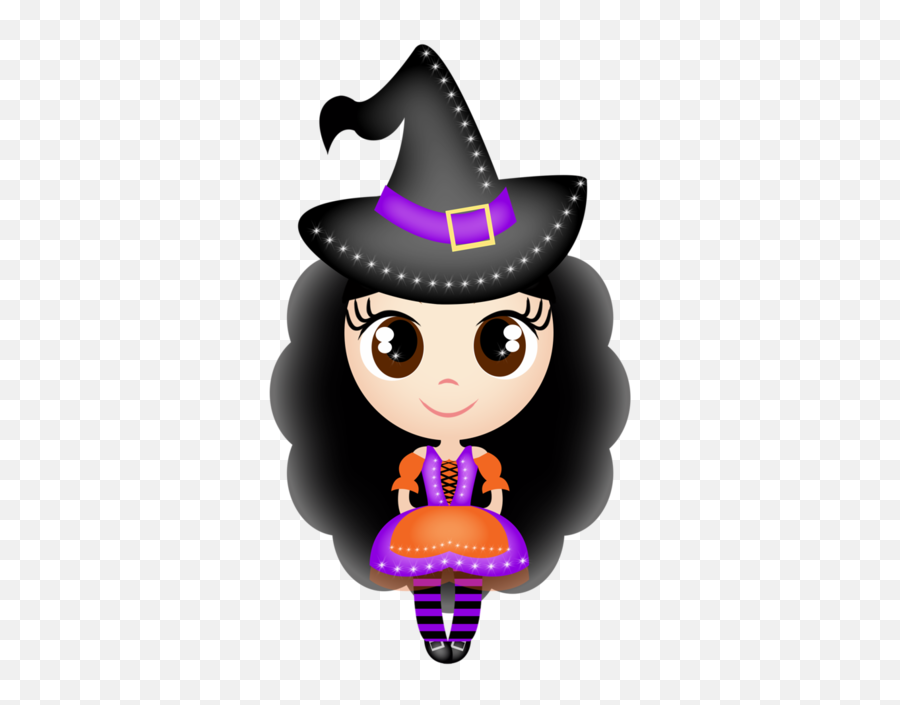 Cartoon Drawing Halloween Witch Hat Purple For Halloween Emoji,Witch Hat Facebook Emoticons